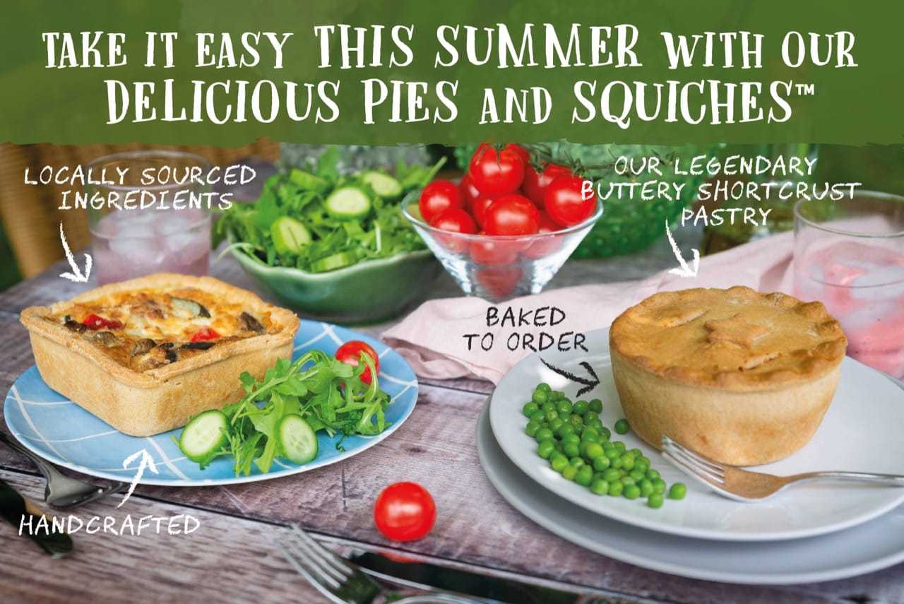 Relax This Summer with Our Scrumptious Pies and Squiches™!